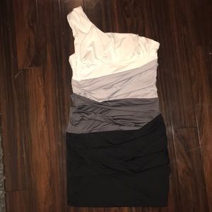 One shoulder bodycon dress